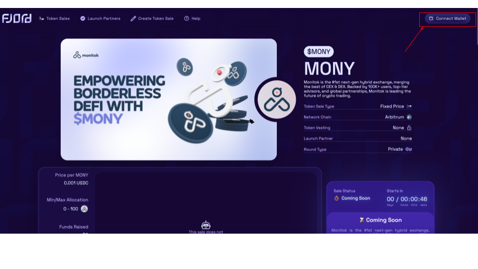 Connect wallet